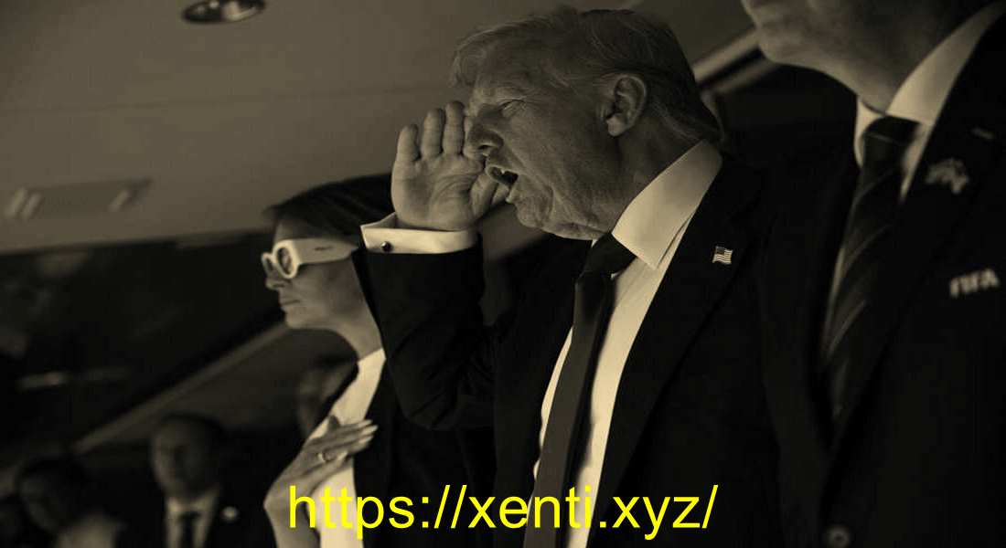 Trump Appears to Sing National Anthem